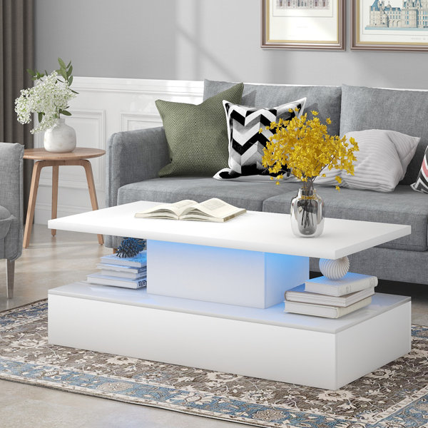 Coffee Table With Led Lights Wayfair